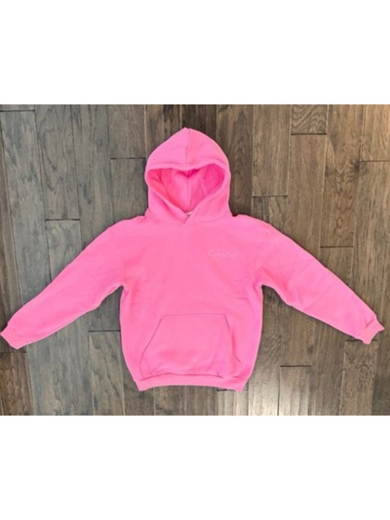 Comfrt Minimalist Hoodie Sorbet Comfort Oversized Lounge Trendy Kjhu46 Pink S — image 8 of 8